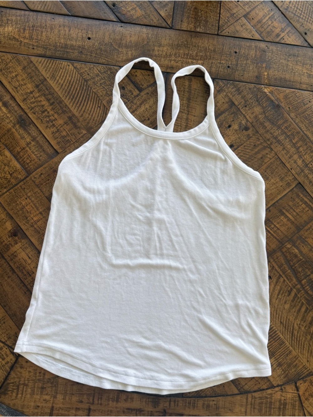 ZYIA White Daphne Tank